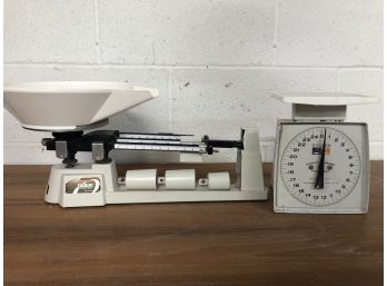A Pair Of Scales - Used To Weigh Clay