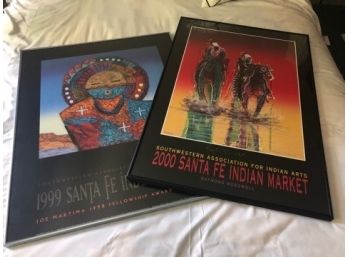 A Pair Of Posters From The Santa Fe Indian Market