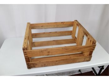 Wooden Slat Crate