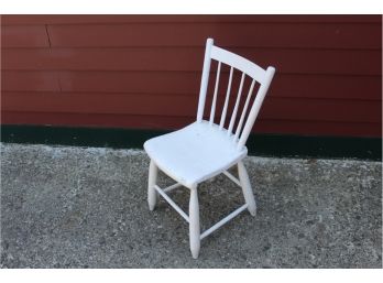 Small White Chair