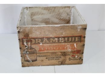 Drambuie Prince Charles Edward Liquor Crate