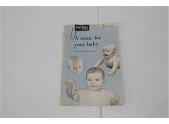 A Name For Your Baby Booklet