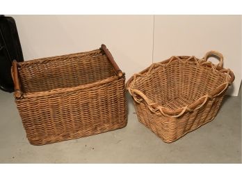 2 Fabulous  Baskets ~ Good Quality ~