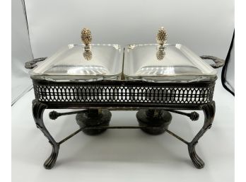 Silver Plate Double Server