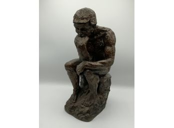 Vintage Marwal Statue ~The Thinker ~
