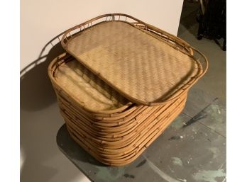 Large Lot Of Picnic Trays