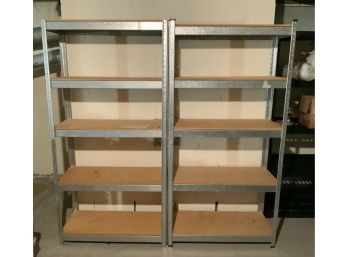 2 Five Shelf Units