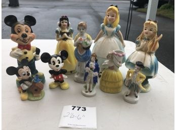 Vintage Walt Disney Figurines And More