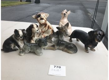 Assortment Of Dog Figurines