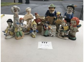 Lot Of Ceramic & Porcelain Figurines