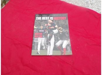 Red Sox Program Book 2018