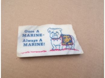 Once A Marine Always A Marine Paperweight