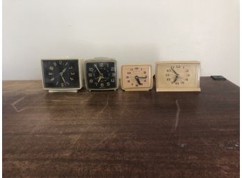 Collection Of  Vintage General Electric Clocks
