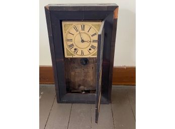 Antique Henry C. Smith Wall Clock