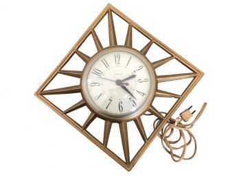 Unique United Diamond Shaped Clock