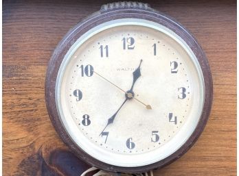 Art Deco Waltham Electric Clock