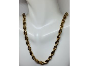Goldtone Stainless Steel 28' Rope Chain