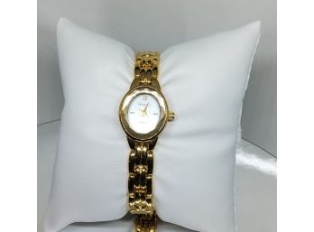 Beautiful Ladies Armitron Gold Tone Watch