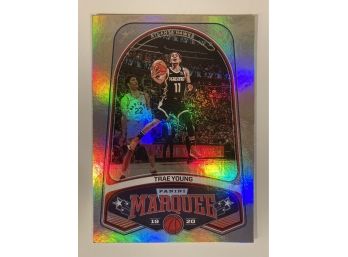 Trae Young '19-20 Panini-Chronicles Marquee Refractor Insert
