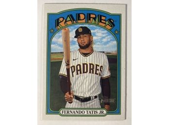 Fernando Tatis Jr. 2021 Topps Heritage Base Card #137