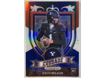 Zach Wilson RC - '21 Panini Prizm Draft Picks Crusade Rookie