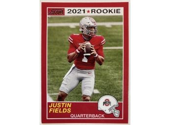 Justin Fields RC - '21 Panini Chronicles Draft Picks Score Featured Rookie
