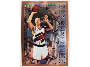 Steve Nash RC - '96 Topps Finest Apprentices Featured Rookie