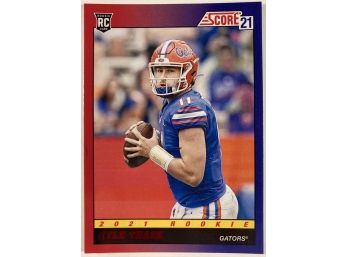 Kyle Trask RC - '21 Score Red Parallel 1991 Throwback Edition