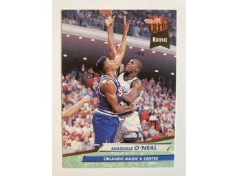 Shaquille O'Neal RC - '92-93 Fleer Ultra Featured Rookie Card