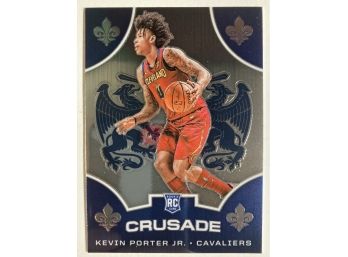 Kevin Porter Jr. RC - '19-20 Panini-Chronicles Rookie Crusade Refractor Card