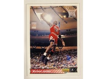 Michael Jordan '93 Upper Deck Card
