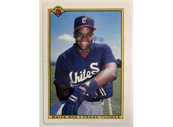 Frank Thomas RC - '90 Bowman Featured Rookie