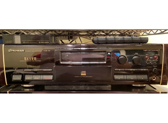 Pioneer Elite CD Player & Recorder PDR-99, 6 Disc Changer