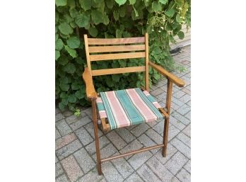 Wooden Foldable Patio Chair