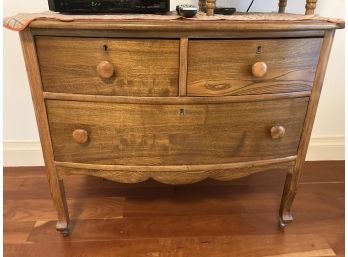 R. Prescott & Sons Vintage Solid Wood 3 Drawer Dresser