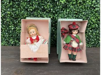 Two Madame Alexander Dolls