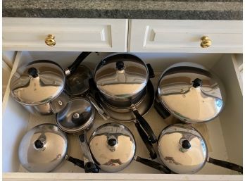Large Set Of Pots & Pans