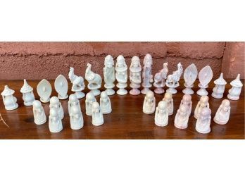 Handmade African Carved Chess Pieces