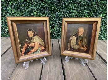 Collotype Prints Framed Miniatures
