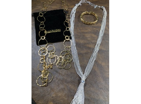Lovely Grouping Of JOAN RIVERS Jewelry - Three (3) Pieces All For One Bid - Nice Quality GREAT LOT !