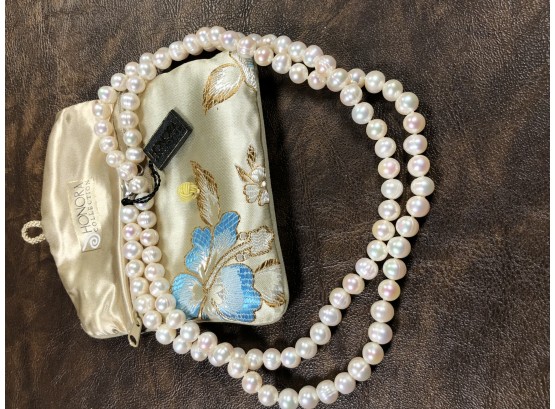 Stunning Set Of Cultured Baroque Pearls By Honora - Never Worn Comes In Original Honora Pouch