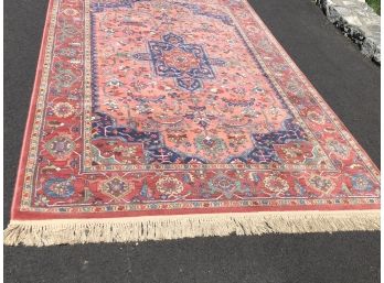 Lovely Large KARASTAN Rug - Medallion Serapi - Pure Wool - Made In USA - High Quality And Great Condition