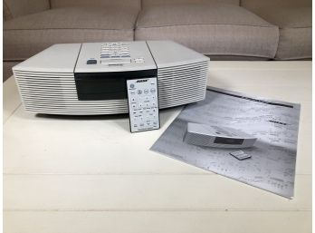 Fantastic BOSE WAVE Radio / CD Come With Remote & Original Booklet - FULLY TESTED - Works PERFECTLY !