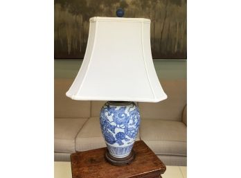 Antique Asian Porcelain Vase - Mounted As Lamp - Very Nice Old Piece - In Family Many Years - Nice Lamp