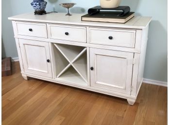 Fabulous ETHAN ALLEN White Sideboard / Server - Beach House / Cottage Look - FANTASIC PIECE - Paid $2,200