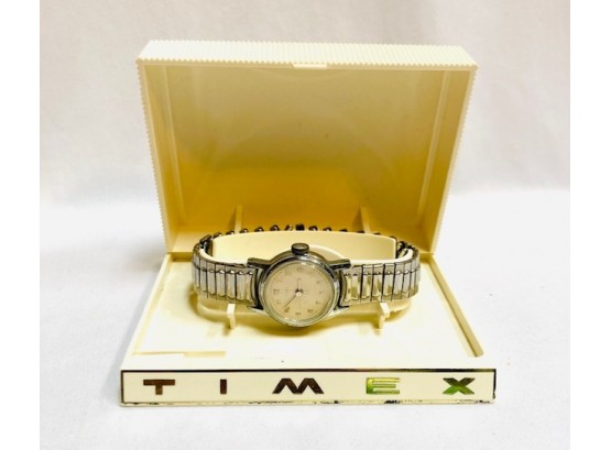 Vintage Timex Watch In Original Box