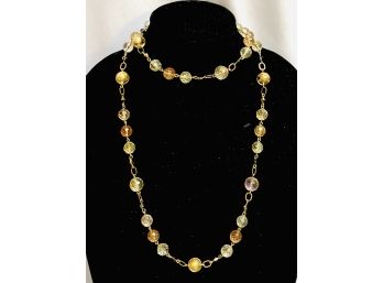 Elegant Baubles And Beads Single Strand Necklace