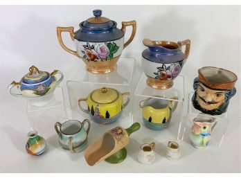 Group Of Vintage Creamers And Other Vessels Made In Mostly Japan And The Rest Occupied Japan