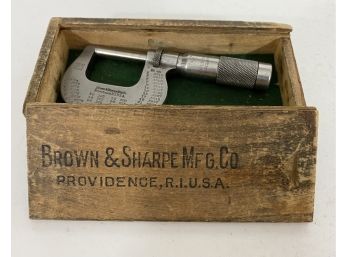 Browne & Sharpe Micrometer Caliper #13