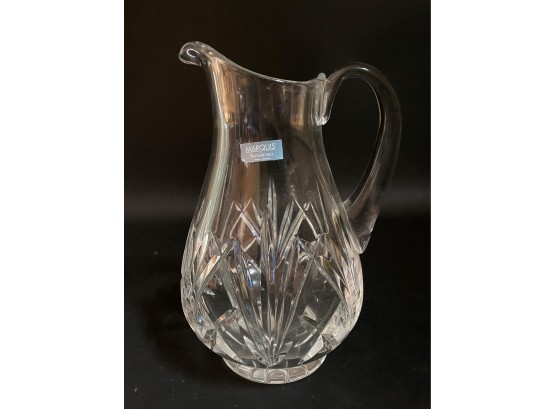 Quality Cut-Crystal Pitcher, Marquis By Waterford